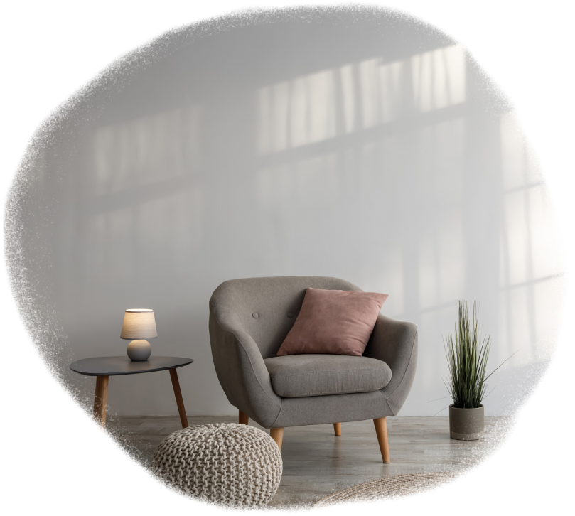 窓とカーテンのイメージ写真